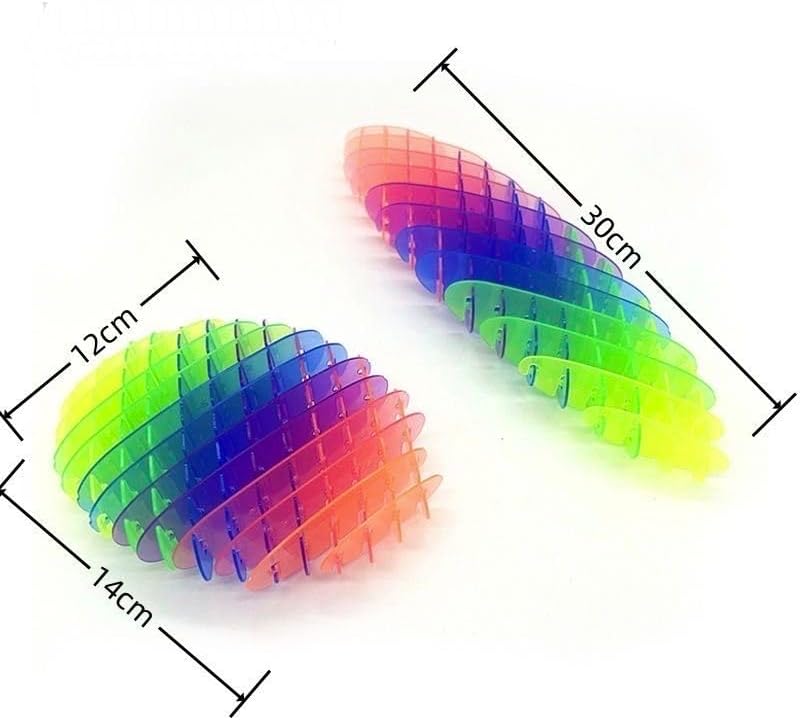 Fidget Toys , Fidget Worm Toy,Stress Relief Fidget Toys for Kids&Adults,Elastic Mesh Toys,Sensory Slug Fidget Toy,Resistance Fidget Toys,Anxiety Relief Toys (Colorful red)