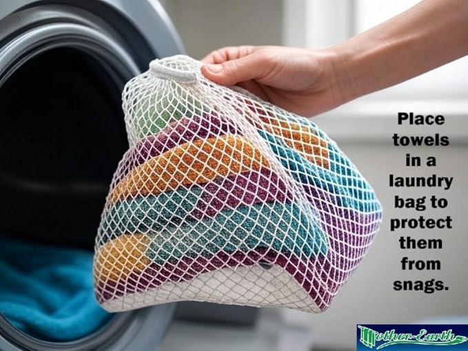 Mother-Earth 6-Pack Bath Washcloths 12"x12" - Soft and Absorbent Face Towels, Quick-Drying Wash Cloths for Sensitive Skin, Premium Quality for Daily Use (Pink Cotton)