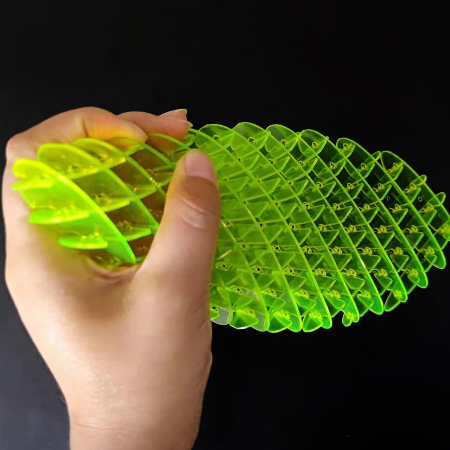 2P Fidget Big Worm Toy|Sensory Slug Fidget Toy| Fidget Toy for Kids&Adults| Quiet EDC Resistance Fidget Toy |Funny Pocket Fidget Toy|Sensory Stress Anxiety Relief Toys (Medium)