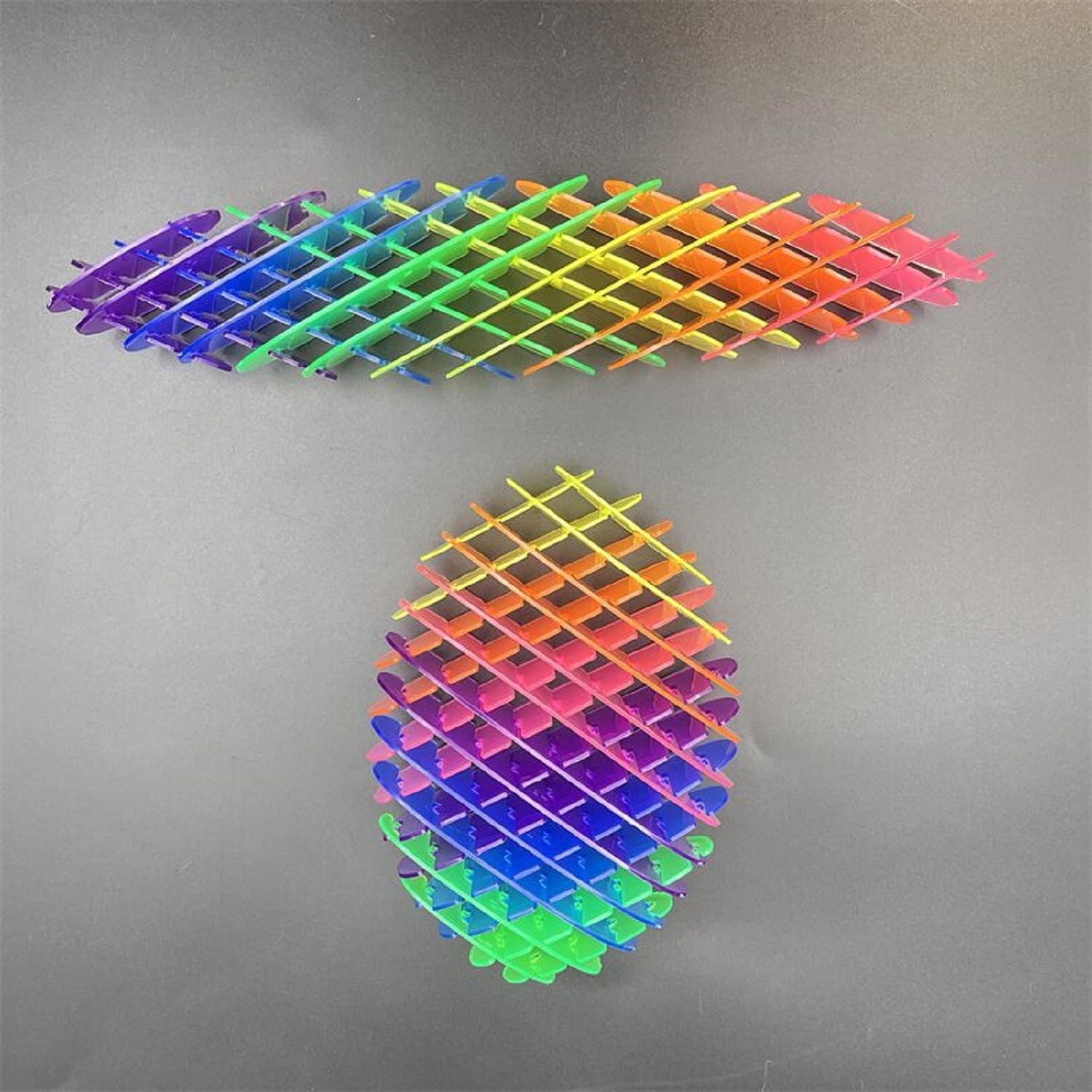 Fidget Toys , Fidget Worm Toy,Stress Relief Fidget Toys for Kids&Adults,Elastic Mesh Toys,Sensory Slug Fidget Toy,Resistance Fidget Toys,Anxiety Relief Toys (Colorful red)