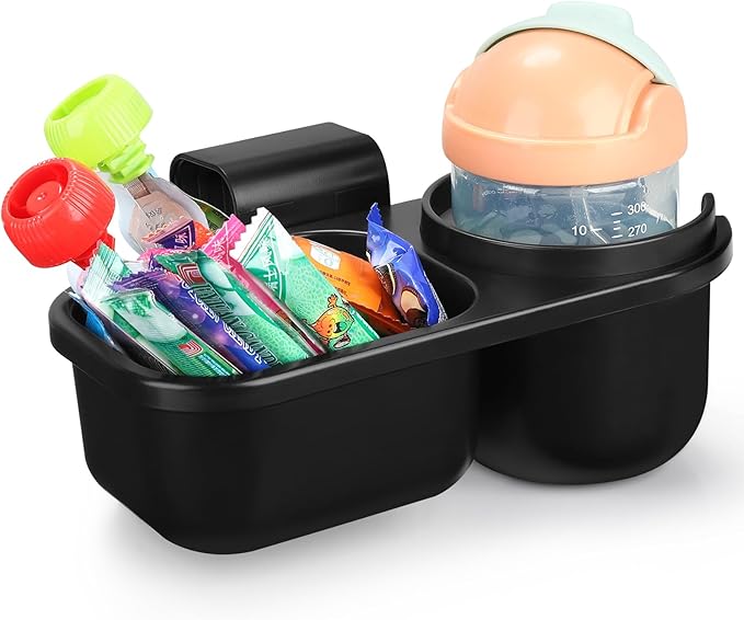 Accmor Child Cup Holder Snack Tray for Convertible Car Seats, Universal Child Cup Holder Compatible with Most Baby Car Seat Models
