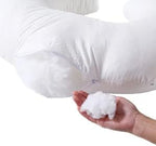 Nursing Pillow and Positioner, Breastfeeding, Bottle Feeding, Baby Sitting Support with Removable Ultra Soft Minky Cover, Tummy Time Support for Baby Boys and Girls (Flower)