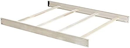Full-Size Conversion Kit Bed Rails for Westwood Design Convertible Cribs - Solid Wood Rail - Toddler and Adult Bed Rail for Full-Size - Nursery and Baby Furniture (Weathered Washed Sierra, Option 1)
