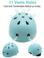 Kids Bike Skateboard Helmet Pad Set,Toddler Cyling Protective Gear Knee & Elbow Pads Wrist Guards for 5-8-10-12-14-16 Years Girls Boys Bicycle Scooter Roller Skate Inline Skating Rollerblading