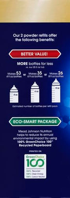Enfamil Optimum (Enspire), Our Closest Formula to Breast Milk, Immune-Supporting Lactoferrin and Brain-Supporting DHA Baby Formula, Powder 30 Oz Refill (Pack of 3)