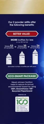 Enfamil Optimum (Enspire), Our Closest Formula to Breast Milk, Immune-Supporting Lactoferrin and Brain-Supporting DHA Baby Formula, Powder 30 Oz Refill (Pack of 3)