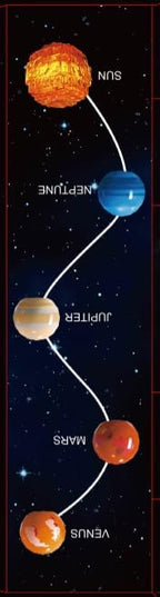 Solar System Building Sets with Light - Rotatable Space Exploration Building Toys with 9 Planets & Rocket Sets Science Astronomy Educational Gifts for Boys Girls Age 6+ Years Old Kids(775 PCS)