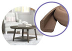 Kidkusion Baby Proof Edge Guards for Safety | Made in The USA | 18 Feet | Brown | Edge Protectors for Furniture, Tables, Fireplaces | Heavy Duty Tape Included