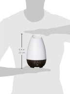 HealthSmart Essential Oil Diffuser, Cool Mist Humidifier and Aromatherapy Diffuser, FSA HSA Eligible with 500ML Tank for Large Rooms, Adjustable Timer, Mist Mode and 7 LED Light Colors, (Pack of 2)