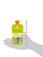 Pumpkin Tree Peter Rabbit Organics, Banana, Mango, and Kale, 4 Squeeze Pouch, Mango, Broccoli & Kale, 4.4 Ounce (Pack of 10)