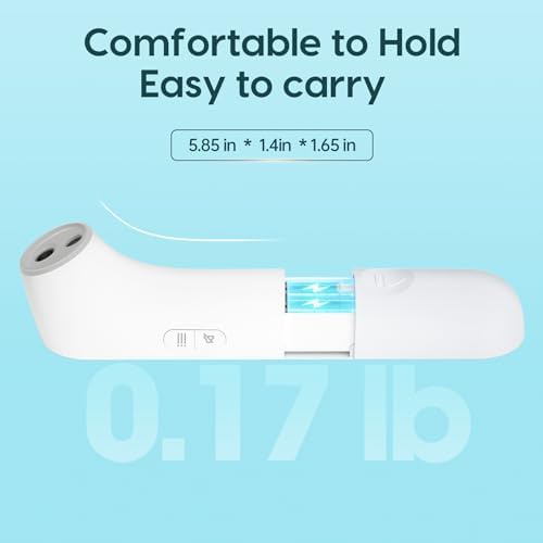 Thermometer for Adults and Kids, Fast Accurate Baby Thermometer, Fever Alarm & Mute Mode, Baby Essentials - Lifetime Support
