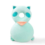 Baby Head Protection Backpack - Soft & Comfortable, Cute Cartoon Design (Q77-Raccoon)