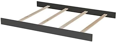 Full-Size Conversion Kit Bed Rails for Sorelle Convertible Cribs - Solid Wood Rail - Toddler and Adult Bed Rail for Full-Size Beds - Essential Nursery & Baby Furniture (Model #215, Vintage Grey)