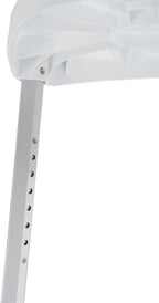 VMS Shower Stool - 300 lbs Capacity, Height Adjustable, Non-Slip Feet, Tool-Free Assembly, TAA Compliant
