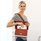 Baby Car Seat Covers - Stroller Canopy Breastfeeding Covers, Multi-use Carseat Canopy, for Boys and Girls Shower Gift (Print Flower)