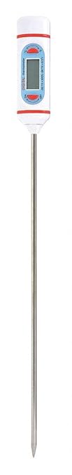 Thermco ACC310DIG Laboratory Long Stem Digital Thermometer, 8" Stem Length, -50 to 300°C Range, +/-1.0°C Accuracy