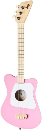 Loog Mini Acoustic kids Guitar for Beginners 3-strings Ages 3+ Learning app and lessons included