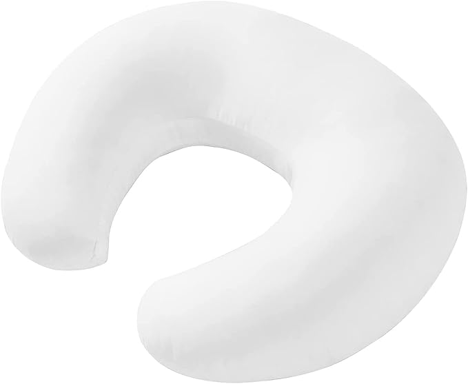 Nursing Pillow and Positioner, U Shape Nursing and Infant Support Pillow Head Positioner, Breastfeeding, Bottle Feeding, Baby Awake-Time Support（Pillow Only）
