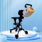 Baby Stroller Organizer Bag，Small Diaper Bag - Universal Stroller Organizer With Insulated Cup Holder,Pocket With Baby Wipes Dispenser，Adjustable Shoulder Strap(Grey)