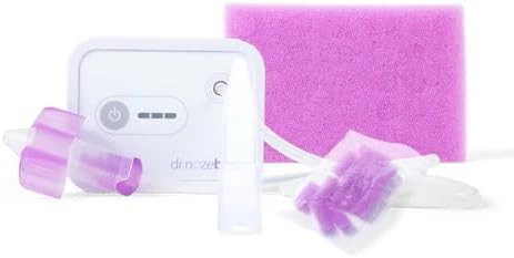 Dr. Noze Best Baby’s First Year Bundle | Pediatrician-Designed Electric Baby Nasal Aspirator with Newborn Nosepiece & 40 Filters | Baby Registry Essential for Congestion Relief