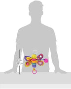 Lamaze Clip On Car Seat and Stroller Toy - Fifi the Firefly - Crinkle Car Seat Toys and Stroller Toys - Sensory Toys for Babies - Travel Toys for Car - Infant Toys Ages 0 Months and Up