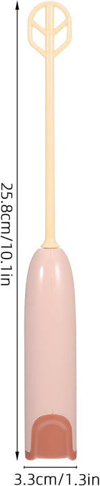 Handheld Electric Mixer Small Portable Drink Infant Milk Powder Mixer with 2 Stirring Sticks