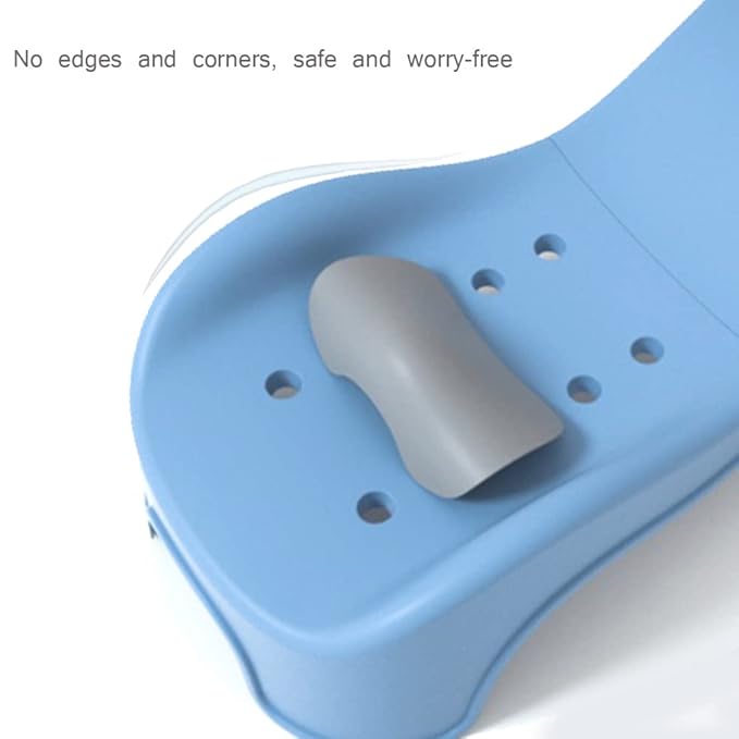Adjustable Children Shampoo Chair for 3-10 Year Old Bathing Seat Tub Collapsible with Prevent Wet Clothes Design