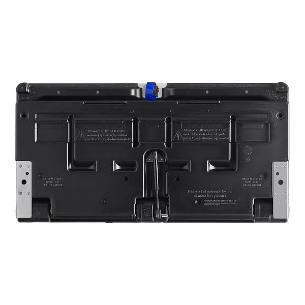 Commercial Baby Changing Station, Wall-Mount, Black, 34.25W x 15.38H inches, 50 lb Capacity