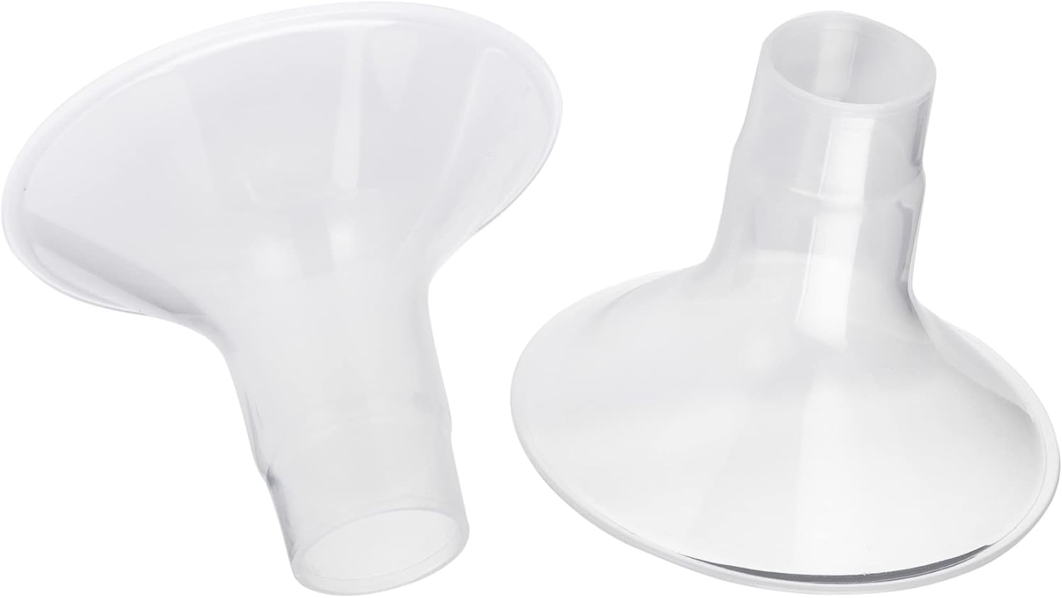 Motif Medical Duo Breast Pump Flange - Comfortable Flanges for Better Milk Flow & Pumping Ease - Ideal Breast Pump Flange Insert for Breastfeeding Moms (2 Shields, 19 mm)