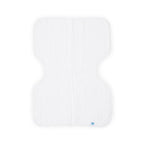 Little Unicorn Ultra-Absorbent Premium Burp Cloth | Soft on Baby's Skin | Larger Size | Ergonomic Design (White)