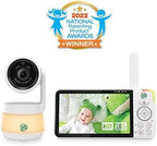 LeapFrog LF925HD Baby Monitor with Camera and Audio,1080p WiFi Remote Access Baby Monitor, 360° Pan & Tilt Camera, 8X Zoom, 5” 720p HD Display, Color Night Light &Vision, Two-Way Talk