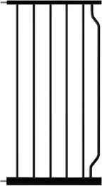 Fairy Baby Safety Gate 14.17 inch Extension for Extra Wide Baby Gate Dog gate Pressure Mounted Walk Through Pet Gate Black