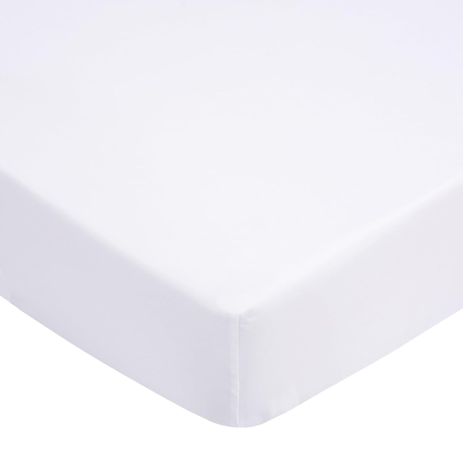 UOMNY Crib Sheet White Fitted Crib Sheets Baby Sheet for Standard Crib and Toddler Mattresses Nursery Bedding Sheet Crib Mattress Sheets for Boys and Girls 1 Pack Space Toddler Sheet