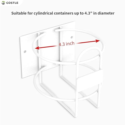 Wipes Holder, Wall Bracket for Cleaning Wipes - Two Ways of Installation: Wall-Mount & Adhesive Stickers - Ideal for Kitchen Bathroom Household Office Classroom Gym - No Wipes Included