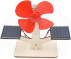Creative Learning with DIY Solar Fan Kit for Kids Explore the Wonders of Renewable Energy (1pc)