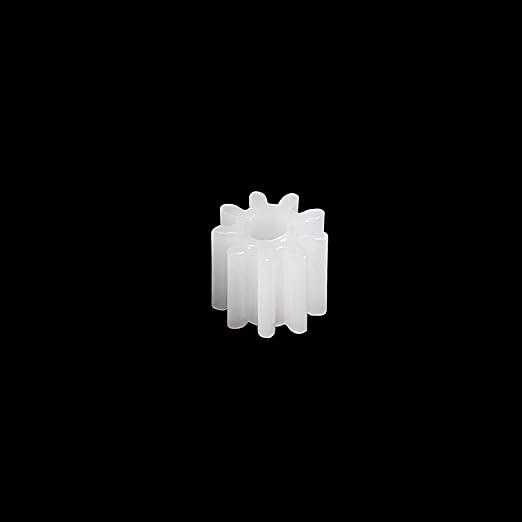 uxcell 20pcs Plastic Gears 9 Teeth Model 092A Reduction Gear Plastic Worm Gears for RC Car Robot Motor