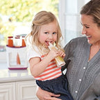 Infantino Disposable Squeeze Pouches - Pack of 50 Disposable Pouches for Portable Homemade semi-Solid Food for Babies and Toddlers, BPA and PVC Free, Freezer Safe