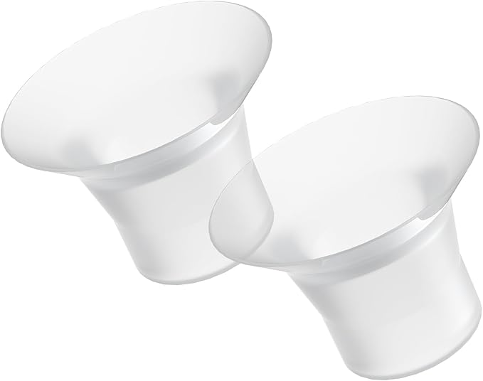 Paruu P10 Flange Insert 19mm, Original Breast Pump Parts, Wearable Breast Pump Replacement Accessories, 2 Pack