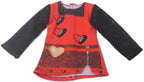 3pcs American Doll Clothes Gift for 18 inch Doll Clothes and Accessories, Including Top、Vest、Pants of Red Style