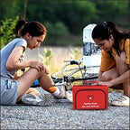 Family First Aid & CPR Kit - Emergency Medical Kit for The Entire Family, Child, Kids, and Youth. Perfect for Camping, Travel, Car, Hiking, Sports, Outdoor, and Home - First Aid Guide Life Safety Pro