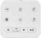 Serene Evolution 45 Sound Portable White Noise Machine - Sleep Sound Machine for Adults, Kids, Baby, Home, Office Privacy - White Noise Machine for Office - Nature Sound Machine - White Noise Maker
