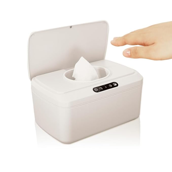 ROUNDS Automatic Opening and Closing Baby Wipes Dispenser Wet Dispenser Diaper Wipes Dispenser Wet Wipe Holder