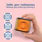 Cuberspeed QY Toys 1x1x1 Speed Cube 02 Black 1x1 Magic Cube Puzzle QY Toys O2 Cube Fidget Spinner