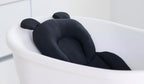 Luxury Baby Bathtub with Wooden Stand – 3-Stage Convertible, Ergonomic & Back-Saving Design (Black Bundle (Modern))