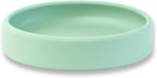 Solid Plate, Weighted Baby Toddler Plate, Silicone Plates for Baby, No-Division Kid Plates, Microwave & Dishwasher Safe Silicone Plate for Toddlers, No BPA, Matcha Green