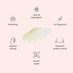 Organic Belly Butter for Pregnancy Stretch Mark Prevention and Treatment by Irene Organics - Award Winning Anti Stretch Mark Tummy Balm For Pregnancy and Postpartum 4oz - Hydrating Bump Cream