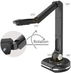 Online Programming: 6pcs Blue-Bots Floor Robotics and Docking Station w/USB Cable with Free Joyusing V500S 8MP HD Document Camera - Perfect for Online Teaching & Learning