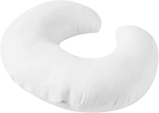 Nursing Pillow and Positioner, U Shape Nursing and Infant Support Pillow Head Positioner, Breastfeeding, Bottle Feeding, Baby Awake-Time Support（Pillow Only）