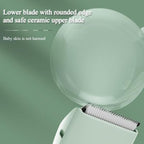 Baby Hair Clippers, Quiet Professional Hair Clippers for Kids, Hair Cutting Kits with LCD Display, Safe Ceramic Blades, Waterproof Rechargeable Trimmer for Autism Children and Infants