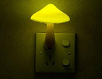 AUSAYE 2Pack Mushroom Night Light Plug in Lamp,Led Lights for Adults Kids Baby Children NightLight Wall Decor Lamp Bedroom Bathroom,Toilet,Stairs,Kitchen,Hallway